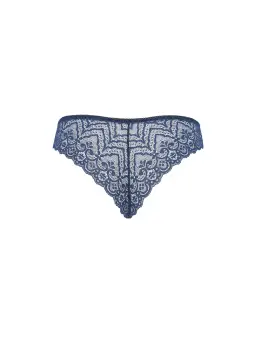 TANGA COM ABERTURA LYRIA AZUL PASSION