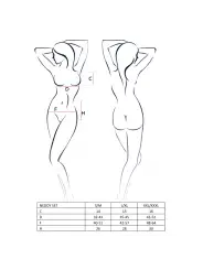 CONJUNTO DE 2 PEÇAS NEDDY PRETO PASSION