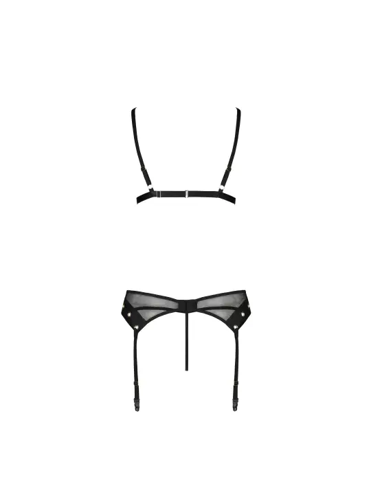 CONJUNTO DE 3 PEÇAS NESSY PRETO PASSION