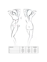 CONJUNTO DE 3 PEÇAS OFELIA BRANCO PASSION