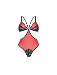 BODY PEONIA VERMELHO EROTIC LINE PASSION
