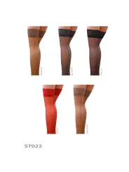 MEIAS DE LIGAS ST022 GRAFIT (17 DEN) PASSION