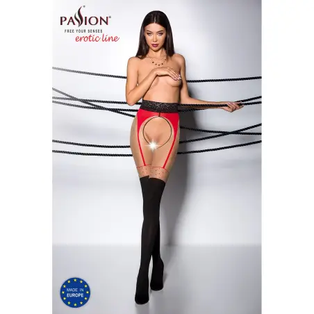 COLLANTS TIOPEN 003 VERMELHAS (20/40 DEN) EROTIC LINE PASSSION