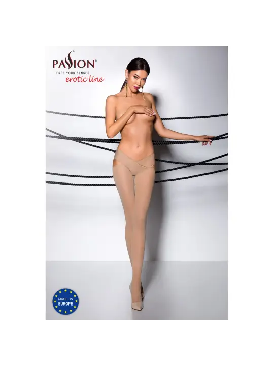 COLLANTS TIOPEN 005 BEGE (60 DEN) EROTIC LINE PASSION