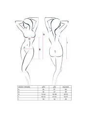 CAMISA DE NOITE E TANGA WILMA BRANCO PASSION