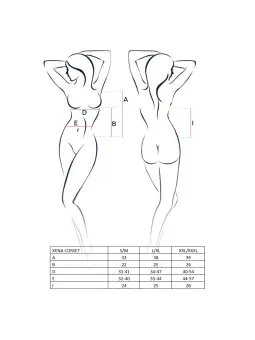 CORPETE E TANGA XENA BRANCO PASSION