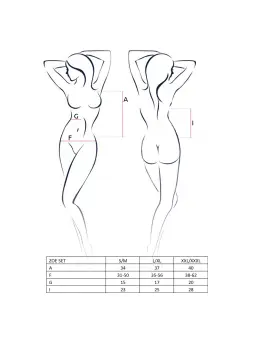 CONJUNTO DE 2 PEÇAS ZOE PRETO PASSION