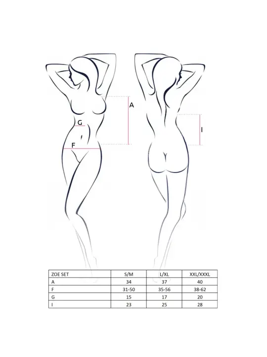 CONJUNTO DE 2 PEÇAS ZOE PRETO PASSION