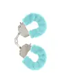 ALGEMAS COM PELÚCIA FURRY FUN AZUL CLARO TOYJOY