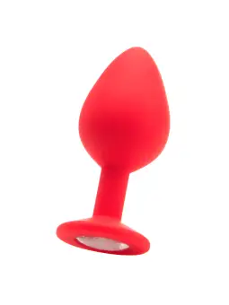 PLUG ANAL DIAMOND BUTT PLUG GRANDE VERMELHO
