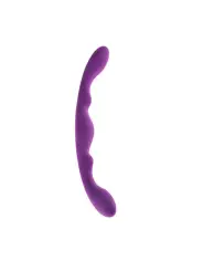 DILDO DUPLO LUNA ROXO ALIVE 