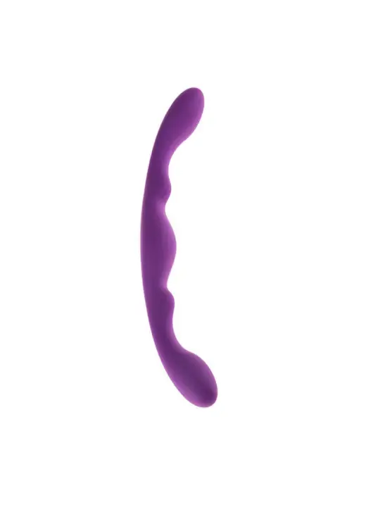 DILDO DUPLO LUNA ROXO ALIVE 