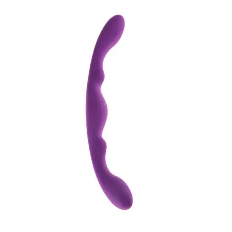 DILDO DUPLO LUNA ROXO ALIVE 