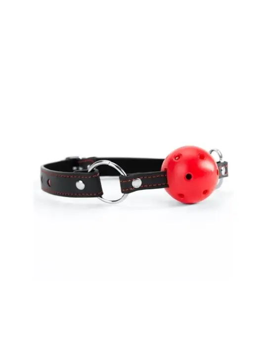 MORDAÇA RESPIRÁVEL RED HEART BALL ARGUS FETISH ARGUS TOYS
