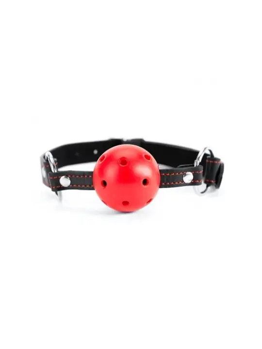 MORDAÇA RESPIRÁVEL RED HEART BALL ARGUS FETISH ARGUS TOYS