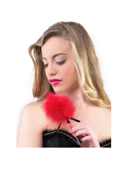 ESPANADOR DE PLUMAS MARABU VERMELHO SECRET PLAY