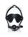 ARNÊS FACIAL COM VENDA E MORDAÇA OVER THE HEAD ARGUS TOYS