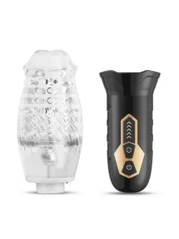 MASTURBADOR COM VIBRAÇÃO E ROTAÇÃO SPINNING MACHINE V 2.0 FUNNY MEE 