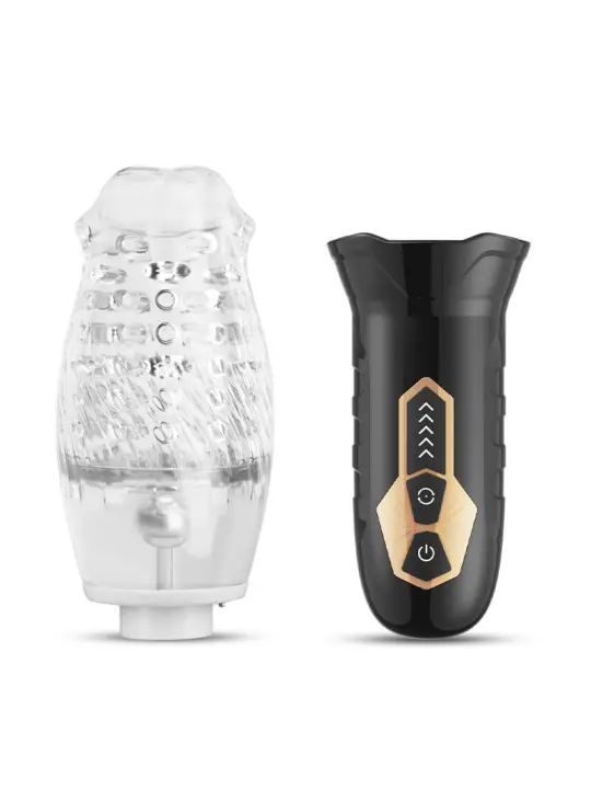 MASTURBADOR COM VIBRAÇÃO E ROTAÇÃO SPINNING MACHINE V 2.0 FUNNY MEE 