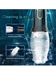 MASTURBADOR COM VIBRAÇÃO E ROTAÇÃO SPINNING MACHINE V 2.0 FUNNY MEE 