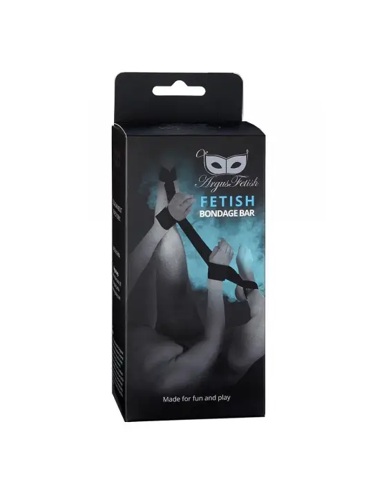 BARRA AFASTADORA COM ALGEMAS FETISH BONDAGE ARGUS TOYS