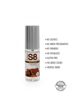 LUBRIFICANTE À BASE DEÁGUA COM SABOR A CHOCOLATE S8 STIMUL8 50ML