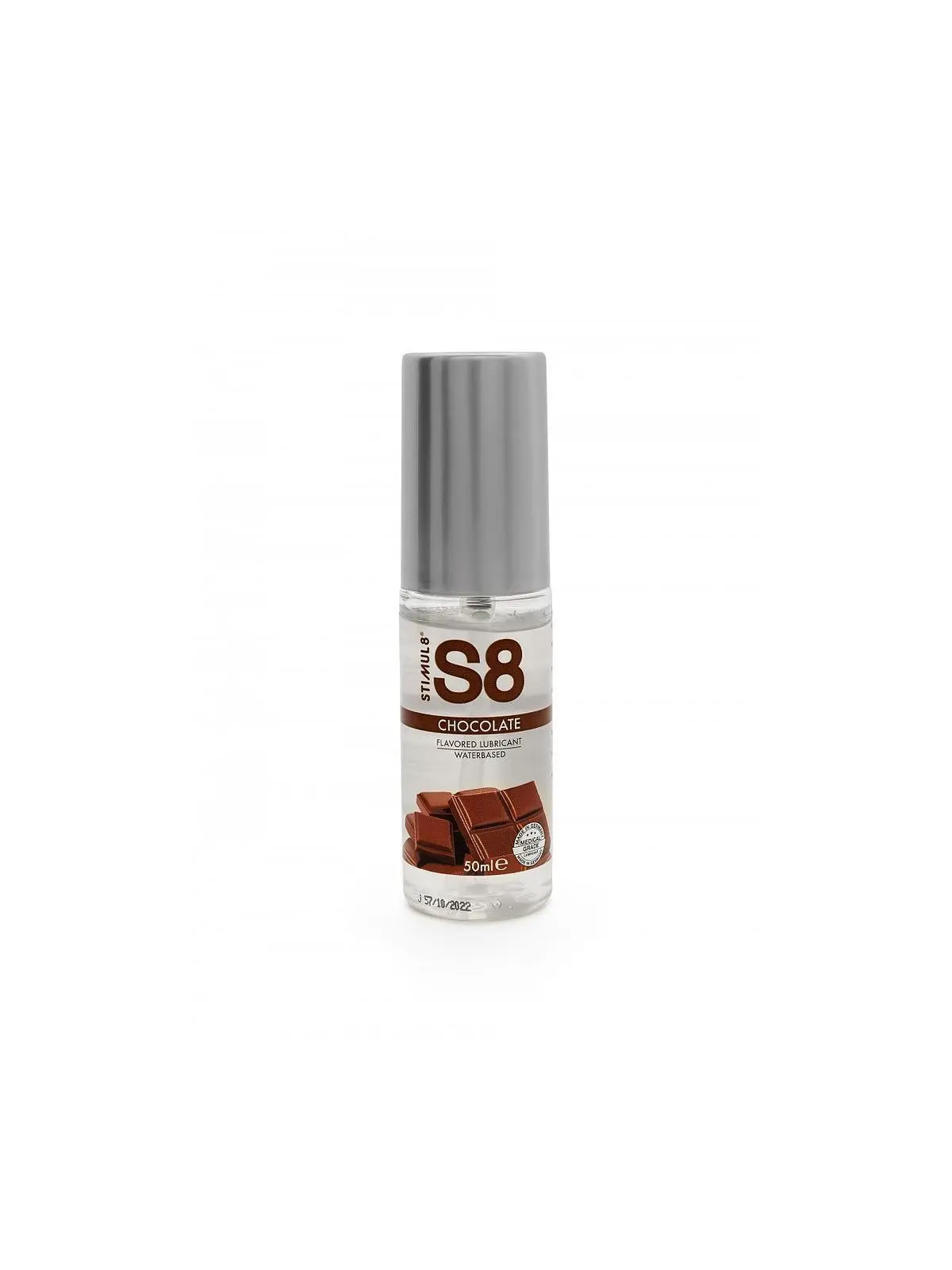 LUBRIFICANTE À BASE DEÁGUA COM SABOR A CHOCOLATE S8 STIMUL8 50ML