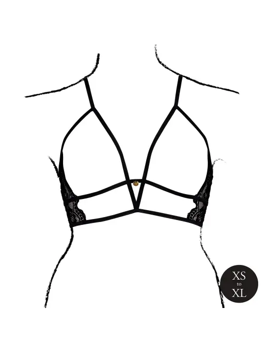 SUTIÃ TRIANGLE COM RENDA PRETO LE DÉSIR