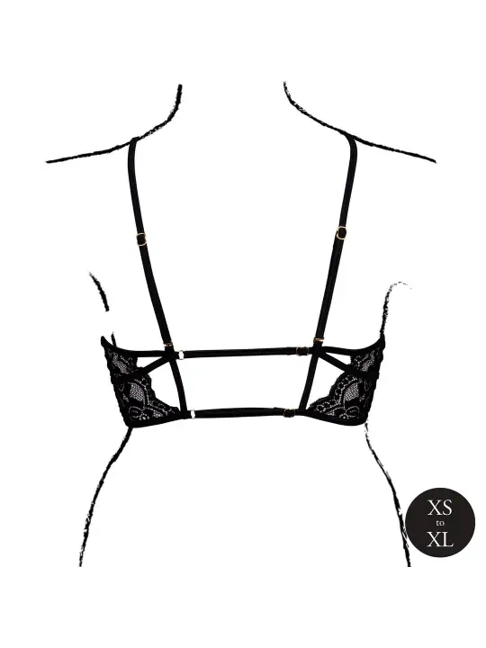 SUTIÃ TRIANGLE COM RENDA PRETO LE DÉSIR