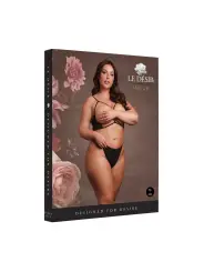 SUTIÃ TRIANGLE COM RENDA PRETO TAMANHO QUEEN LE DÉSIR 