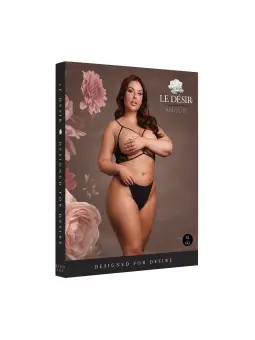 SUTIÃ TRIANGLE COM RENDA PRETO TAMANHO QUEEN LE DÉSIR 