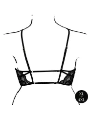 SUTIÃ TRIANGLE COM RENDA PRETO TAMANHO QUEEN LE DÉSIR 