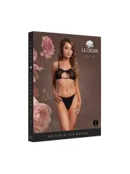 SUTIÃ KEYHOLE MESH PRETO LE DÉSIR