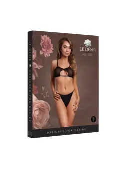 SUTIÃ KEYHOLE MESH PRETO LE DÉSIR