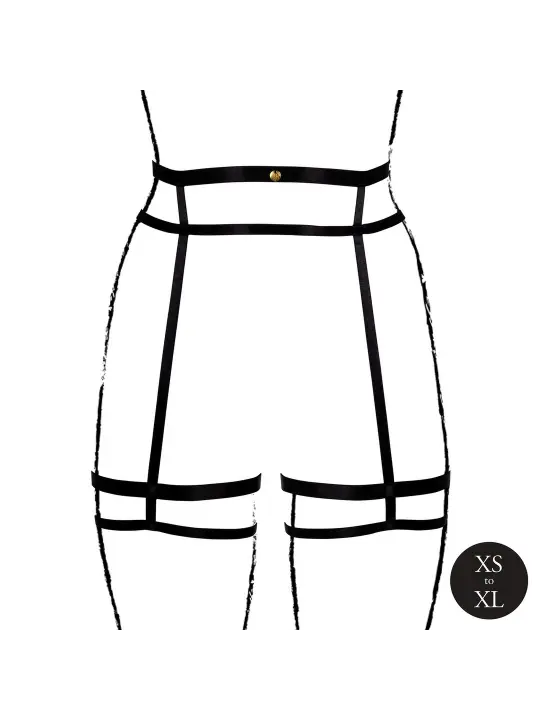 CINTO DE LIGAS DOUBLE STRAP PRETO LE DÉSIR 