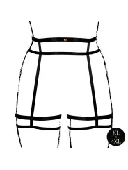 CINTO DE LIGAS DOUBLE STRAP PRETO TAMANHO QUEEN LE DÉSIR