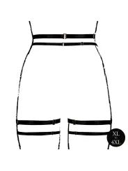 CINTO DE LIGAS DOUBLE STRAP PRETO TAMANHO QUEEN LE DÉSIR