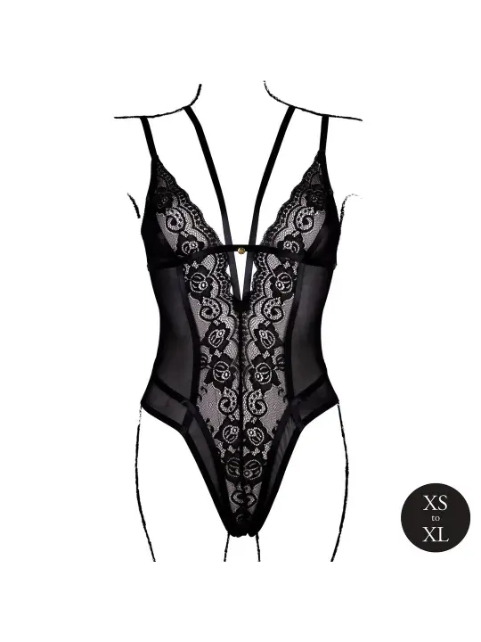 BODY WIRELESS LACE PRETO LE DÉSIR