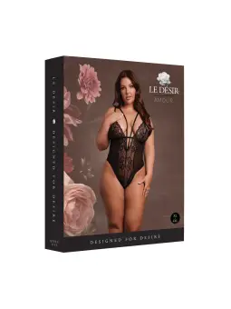 BODY WIRELESS LACE PRETO TAMANHO QUEEN LE DÉSIR