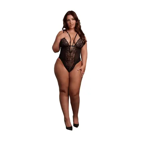 BODY WIRELESS LACE PRETO TAMANHO QUEEN LE DÉSIR