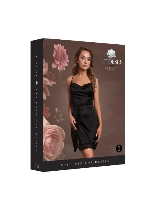 VESTIDO OPEN BACK PRETO LE DÉSIR