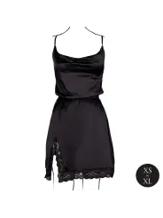 VESTIDO OPEN BACK PRETO LE DÉSIR