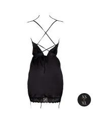 VESTIDO OPEN BACK PRETO LE DÉSIR