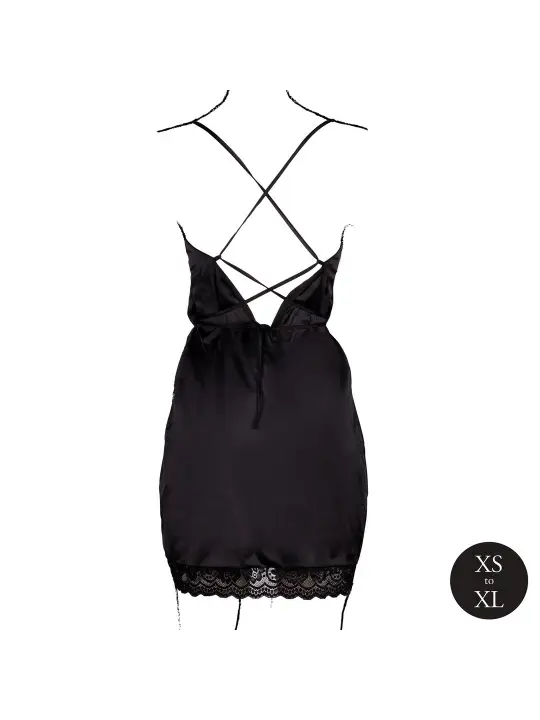 VESTIDO OPEN BACK PRETO LE DÉSIR