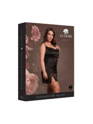 VESTIDO OPEN BACK PRETO TAMANHO QUEEN LE DÉSIR