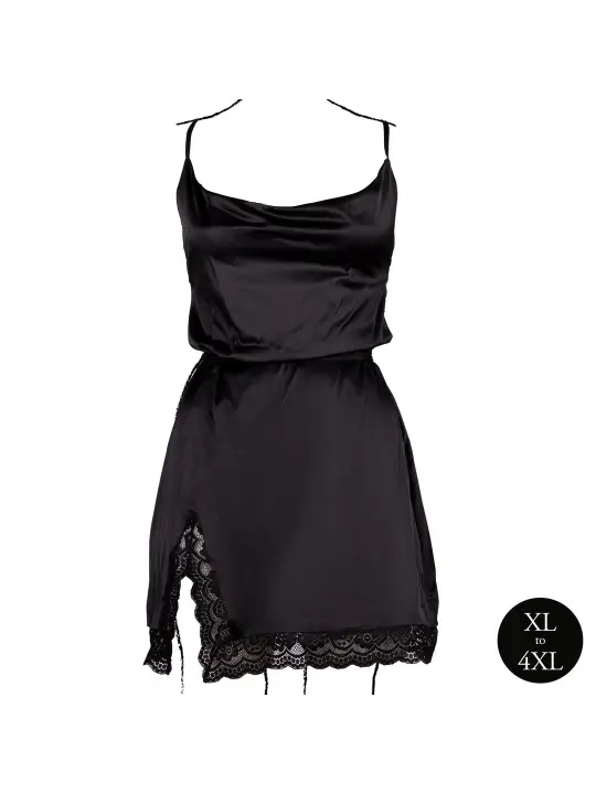 VESTIDO OPEN BACK PRETO TAMANHO QUEEN LE DÉSIR