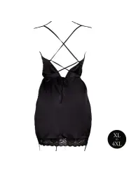 VESTIDO OPEN BACK PRETO TAMANHO QUEEN LE DÉSIR