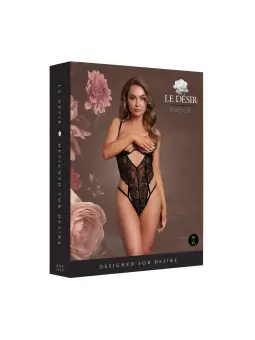 BODY LACE UNDERWIRED PRETO LE DÉSIR