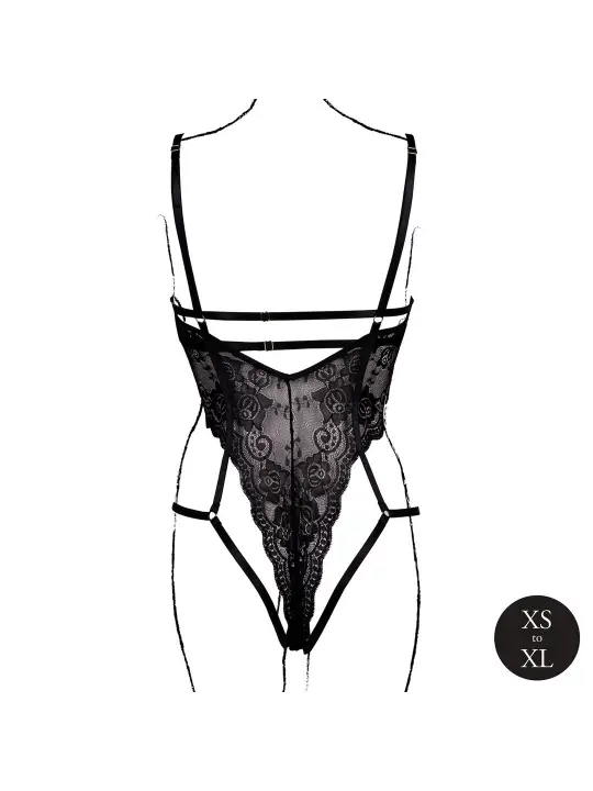 BODY LACE UNDERWIRED PRETO LE DÉSIR