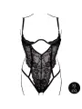 BODY LACE UNDERWIRED PRETO TAMANHO QUEEN LE DÉSIR
